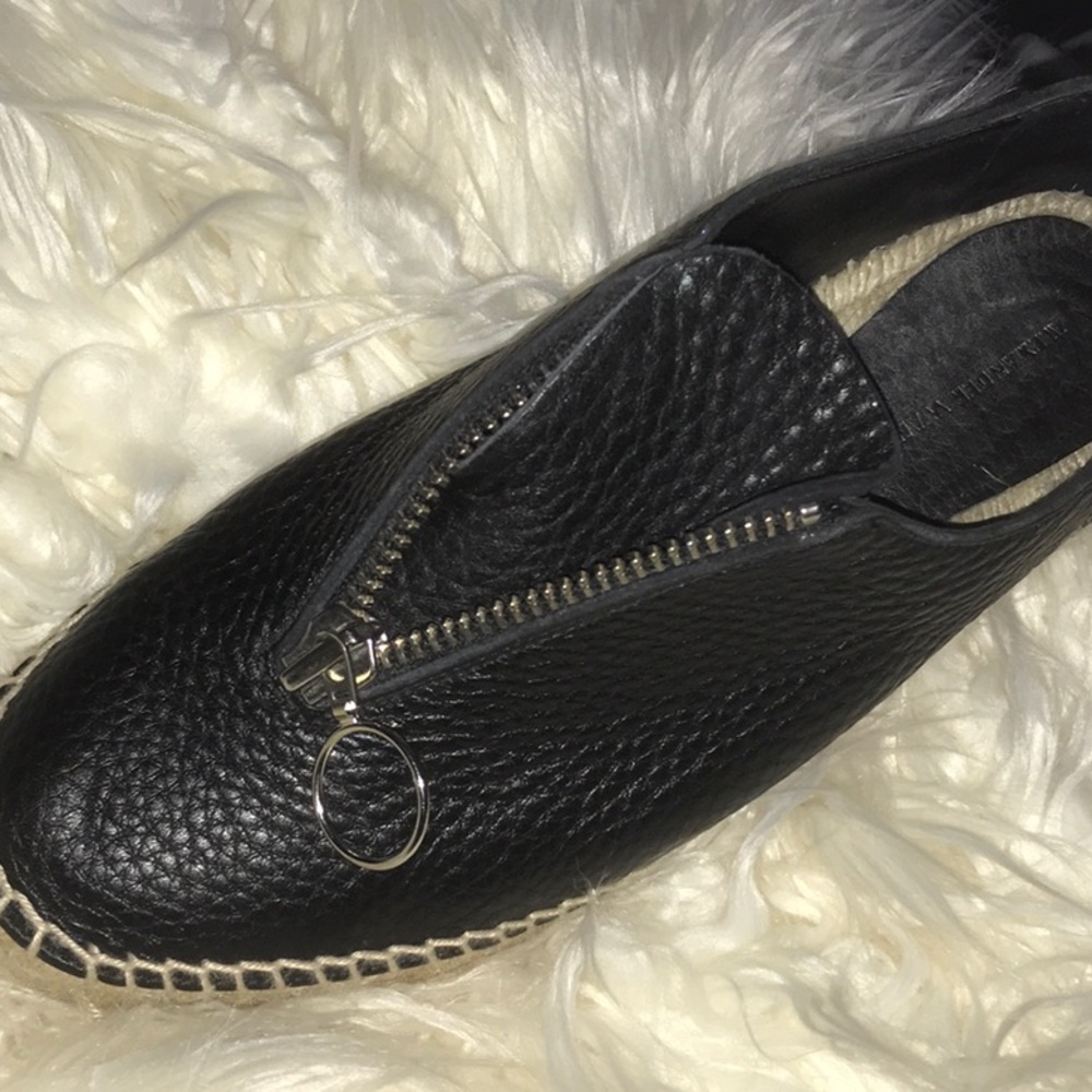 Alexander Wang: Devon Espadrille - Pebbled Leather - Picture 11 of 11